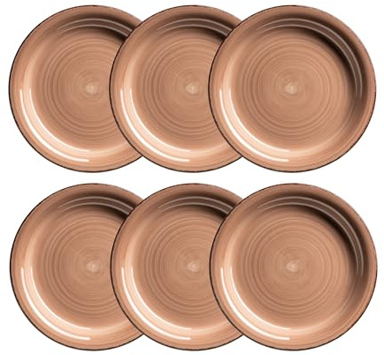 MÄSER Dessertteller-Set, Steingut LUMACA Dunkelblau