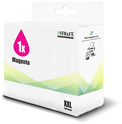 1x MWT Druckerpatrone kompatibel für Canon Maxify MB 2050 2150 2155 2350 2750 2755 ersetzt PGI-1500M PGI1500M Magenta