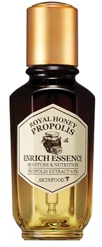 SKIN FOOD since 1957 Königlicher Honig-Propolis-Toner bereichern Essenz - 63% Schwarz Bee Propolis & 10% Gelée Royale-Extrakt Gesichtsserum - Propolis Serum für die Haut - 1,69 Fl. Unze. (50ml)