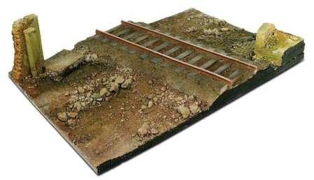 Vallejo Scenics - 1:35 Country Railway Crossroads 31cm x 21cm
