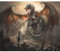 decomonkey Fototapete Drachen Ritter 400x280 cm XL Tapete Fototapeten Vlies Tapeten Vliestapete Wandtapete moderne Wandbild Wand Schlafzimmer Wohnzimmer Schloss