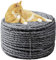 6mm Sisal Corda per Riparazione e Sostituzione di Gatto Scratching Pilastro, Gatto Albero, Gatto Graffiare pad/Stuoia/kicker Giocattolo, Tubo/Scale involucro, Casa Decorazione, 6mm*50m, Grigio