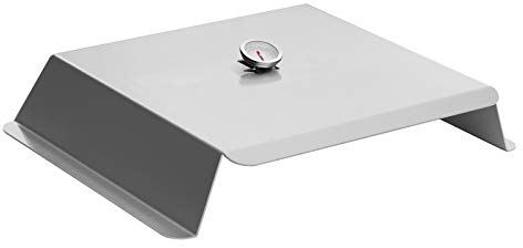 Edelstahl Pizzaaufsatz für Gasgrills/Holzkohle (510 x290mm)