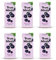 True Mints - 6er SET | SCHWARZE JOHANNISBEERE | Pflanzliche und zuckerfreie Pastillen, 6 x 13g, 78 g