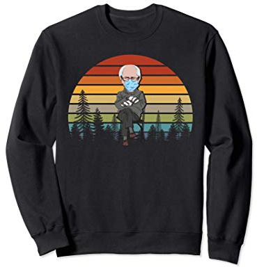 Bernie Sanders Handschuhe Meme Sweatshirt