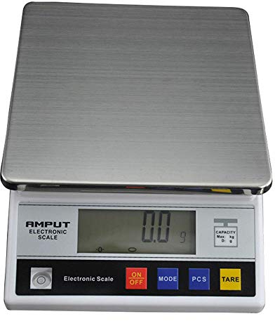 Zählwaage Tischwaage Feinwaage Briefwaage mit LED Display Tara-Funktion Präzisionswaage Digital-Waage Industriewaage Laborwaage Küchenwaagen Goldwaage 7500g für Küchen,Büro