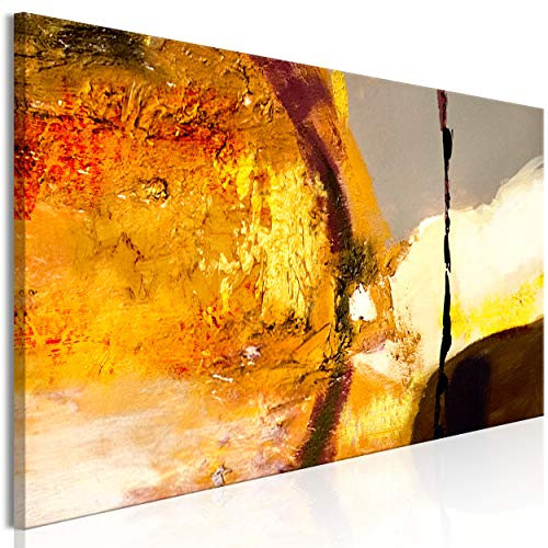 decomonkey Akustikbild Abstrakt 135x45 cm 1 Teilig Leinwand Modern Bilder Wandbilder XXL Schallschlucker Schallschutz Akustikdämmung Wandbild Deko Leise