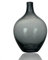 XIUWOUG Petit Vase en Verre Noir pour Centre de Table, Décoration de Maison, Table et Étagère - S