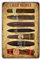 WSTKJW Metallschilder in Zigarrenform, Vintage-Wanddekoration für Zuhause, Geschäft, Männerhöhle, Bar, Wohnzimmer, Garage, Retro-Blechschild, 30,5 x 20,3 cm
