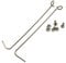 Kit ressort portillon tambour ODALIS/ALLIANCE d'origine Lave-linge 481209498005 WHIRLPOOL Lave-linge 481209498005 WHIRLPOOL