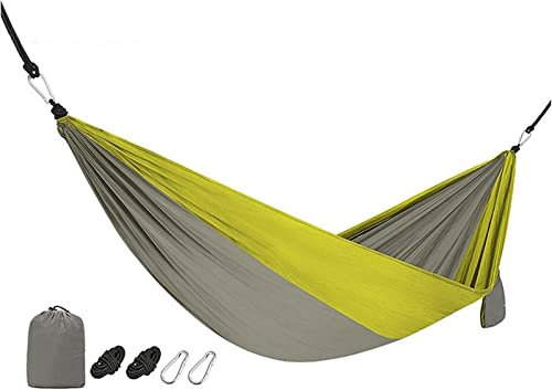 ADITAM Hamac Chaise Balançoire Siège Camping Hamac Extérieur Hamac Intérieur Ménage Balançoire Chaise Suspendue Portable Hamac Balançoire Chaise (C) Double The Comfort