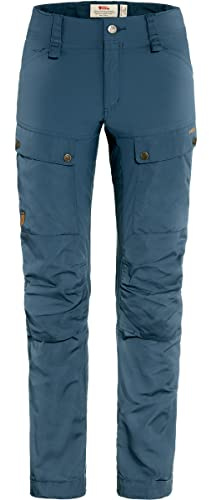 Fjällräven Damen Keb Reg Hose, Indigo Blue, 34