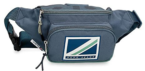 Pepe Jeans Tom Bauchtasche mit blauer Tasche 35x13x5 cm Polyester