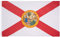 MUWO Flagge America Edition 90 x 150 cm, doppelseitige Gartenflagge, wetterfeste Fanflagge, Fußballflagge Polyester der 50 Vereinigten Staaten, USA-Bundesstaaten mit Ösen (Florida)