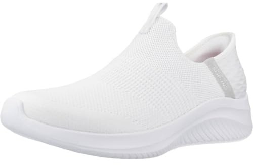 Skechers Women's Ultra Flex 3.0 Cozy Streak, White, 3.5 UK