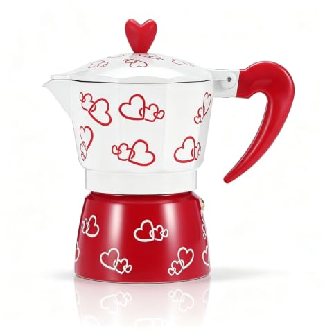 Moka Pot Stovetop, Machine à Expresso En Aluminium, Cafetière Italienne, Cafetière Cubaine, Percolateur De Café Pour Cappuccino, Latte(L)