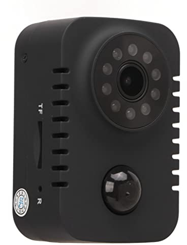 Kamera, 1080P HD Handkamera-Innen Kamera, Sicherheits Kamera 120 ° Weitwinkel-Infrarot-PIR-Video Aufzeichnung Kamera Sport Kamera mit Universal Halterung, Automatische
