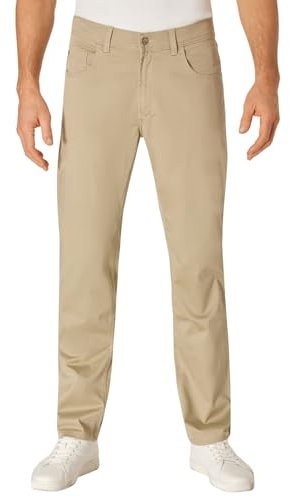 PIONEER AUTHENTIC JEANS Herren Freizeithose Rando | Männer Stoffhose | Regular Fit | beige 5517 8113 | 40W - 34L