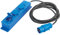 GIMEG Steckdosenleiste CEE 3 Fach Camping Outdoor Mehrfach Steckdose 5 m