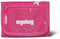 ergobag Brustbeutel Geldbeutel, Mini Portemonnaie mit Kleingeldfach, Sichtfenster für Mädchen und Jungen SternzauBär - Pink