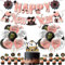 Décorations Réveillon Nouvel An 2025 Fête Décorations Décoration Anniversaire Garçons Filles Rose Or Noir Blanc Avec Fond Happy New Year Pour Célébration Mariage Graduation