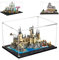 40 x 30 x 25 cm 3 mm Acrylic Display Case for Lego Hogwarts Castle 76419 42158 21060, Large Transparent Dustproof Box