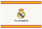 Bandera Oficial del R Madrid Equipo de Fútbol España, Equipación Oficial Fútbol Madrid, Bandera del Madrid, Bandera de Fútbol para Regalo, Partidos y Celebraciones,