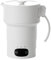 JISADER Hervidor de Agua Caliente para Viajes, Leche, Temperatura Constante, Café con Asa, Hervidor de Agua para Fiestas, Viajes Y Campamentos en Interiores, Acero Inoxidable, Individual