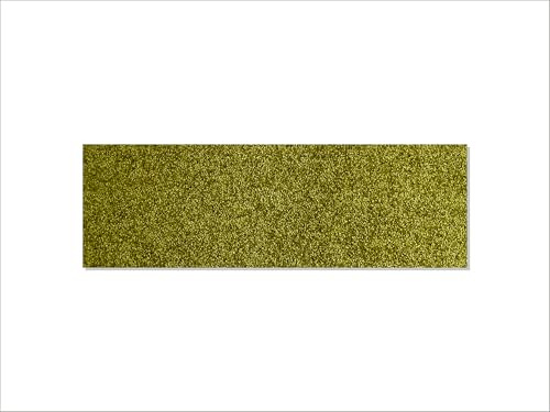 Keilbach Designprodukte – Fußmatte terrazza – 87 x 28 cm – 7 Farben – hochwertiger Schuhabstreifer – rutschfest, waschbar, dicht gewoben, Gute Schmutz- und Feuchtigkeitsaufnahme (Green)