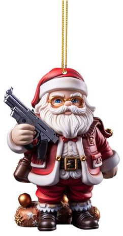 Weihnachtsbaum Deko Acryl Weihnachtsbaum Weihnachtsmann Deko Lustige Anhänger Ornament Weihnachtsdeko Heimdekoration Weihnachtskugeln Für Weihnachten Dekoration Und Geschenk