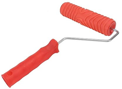 SEWOART Diy Holzmaserung Malerwalze Mit Kunststoffgriff Langlebige Gummiwalze Für Wanddekoration Texturierte Farbrille Für Holzoptik Geeignet Für Struktur Wasserbasierte Farben