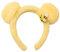 Dayysiuy Bärenohren Haarreif Cosplay Stirnband Headband Gelbes Bärenohren Plüsch Hairhoop, Kopfschmuck Für Damen, Herren & Kinder, Haarschmuck Zu Halloween, Fasching & Karneval