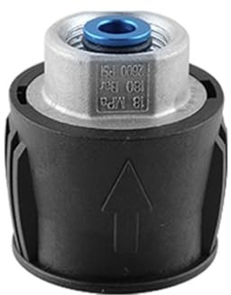 Kebtek Adaptateur compatible avec Nettoyeurs Haute Pression Nilfisk/Boash Tuyau à Raccord Rapide avec filetage M22