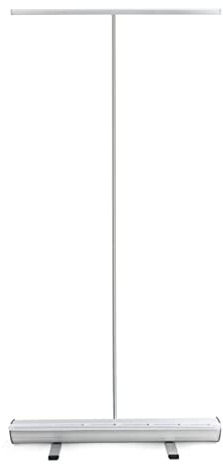 Rollbanner – 80 cm x 200 cm, Aluminium-Bannerständer mit Tragetasche, tragbares Präsentationsschild, Posterdisplay für Ausstellungen und Veranstaltungen