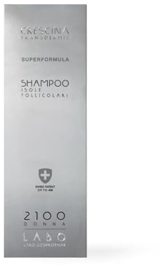 Crescina Superformula Shampoo Follikelinseln stimuliert das Haarwachstum für dünner werdendes Haar 2100 für Damen, 150 ml