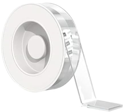 Nano Ruban - Adhésif Transparent Puissant Polyvalent pour Fixation sur - Bandes Collantes Adhésives pour Décoration Murale Extérieure Intérieure Affiche Poster Tapis