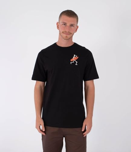 Hurley Herren T-Shirt Short Sleeve Men - Printing Press Flamingue T-Shirt