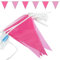 Goodymax® Wimpelkette 10 m Pink-Rosa - viele weitere Farben & Farbkombinationen zur Auswahl