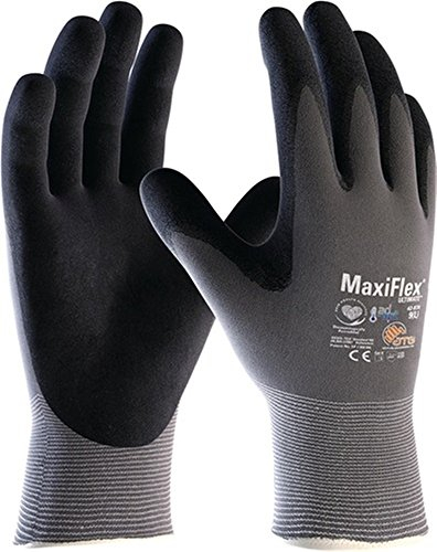 Handschuhe MaxiFlex Ultimate AD-APT 42-874 Gr.9 grau/schwarz NYL. EN388 12 Paar