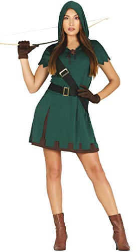 FIESTAS GUIRCA Bogenschützin Hood Kostüm für Damen