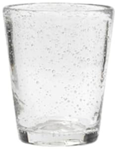 broste Copenhagen Trinkglas Bubble klar 0,2 l 4er Set