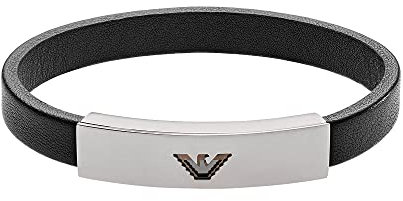 Emporio Armani Herren-Manschetten Armbänder Edelstahl EGS2474040