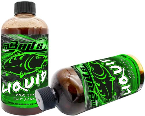 Angel-Berger Magic Baits Liquid Aroma Dip Verschiedene Sorten (King Krill, 500ml)