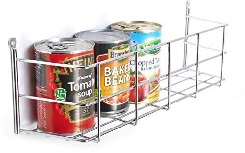 BSM Marketing Single Tier Door Mounted JAR TIN Spice Storage Rack