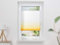 K-home Klemmfix-Plissee Farbverlauf Gelb 70cm x 130cm (B x L)