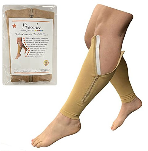 Presadee Manchon de compression pour mollets 15-20 mmHg