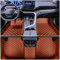 Custom Auto Fußmatten für 99% Automodelle Fussmatten All-Schutz Leder wasserdichte Auto Zubehör braun