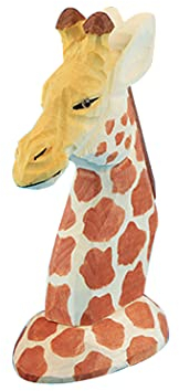 Fengtaike Holz Geschnitzte Giraffe/Giraffe Brillenhalter, Holz Eyeglass Brillen Halter für Büro Schreibtisch Home Decor Geschenk