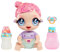 Glitter Babyz MGA Marina Finley - Babypuppe mit 3 magischen Farbwechseln durch eiskaltes Wasser, Pinkes-Glitzer-Haar, Meerjungfrauen Outfit, Windel, Flasche und Schnuller - Für Kinder ab 3 Jahren