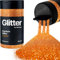 Hemway Premium Glitter Shaker - Copper | Microfine Metallic Flake Sequins for Resin & Epoxy Crafts | Craft Supplies for Tumblers, Festival, Hair, Face, Body, Eye & Nail Art | 125 g